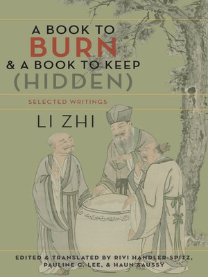 cover image of A Book to Burn and a Book to Keep (Hidden)